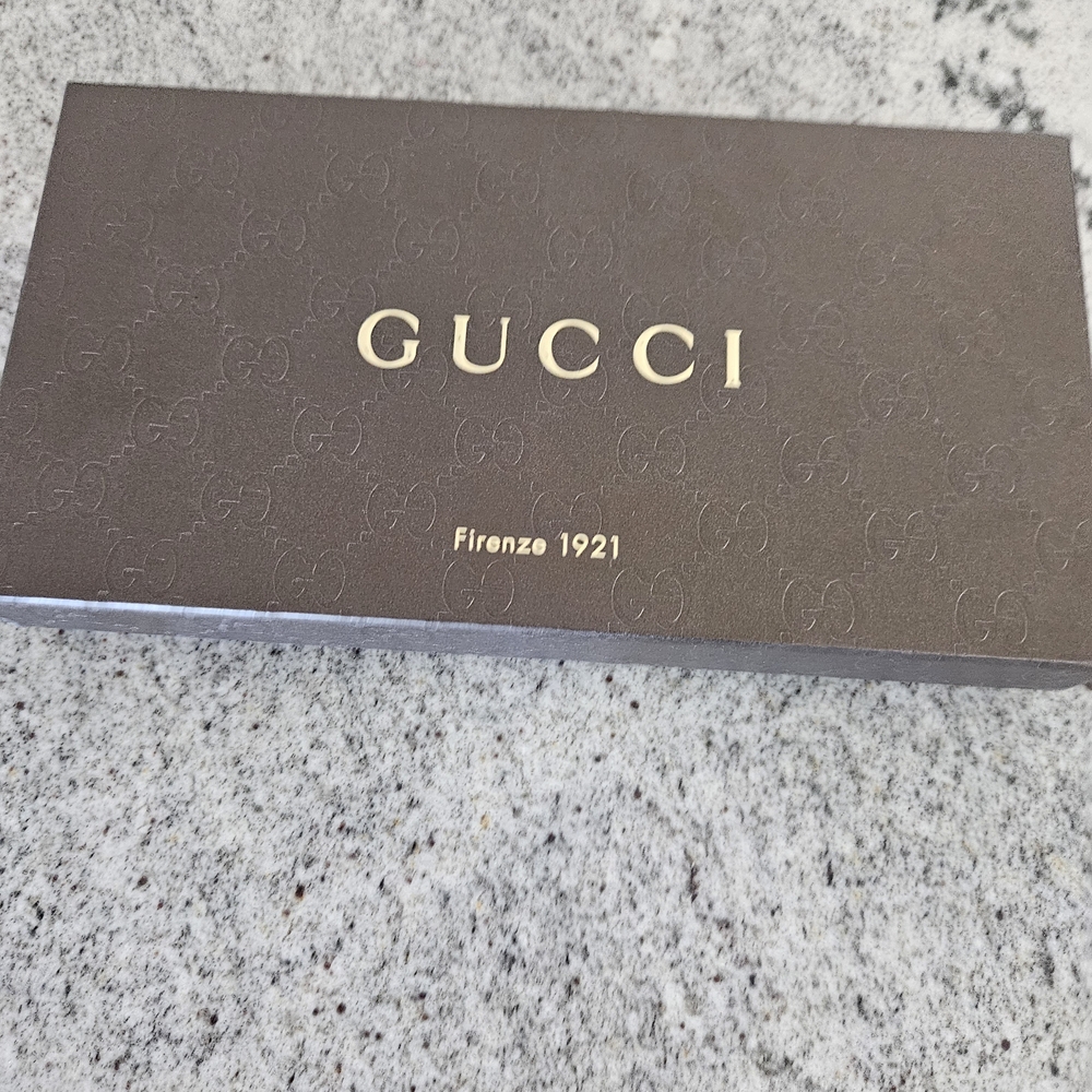 Gucci Soho Red Leather Wallet. Prw Loved Like New. W Box - Picture 11 of 11